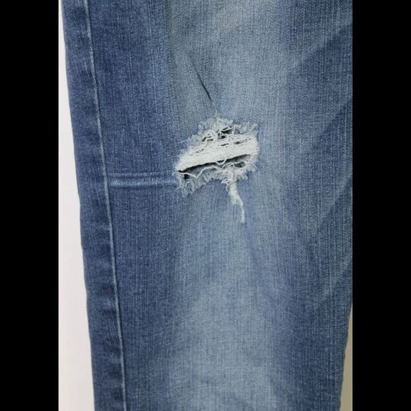 AEROPOSTALE HIGH WAISTED JEGGING DISTRESSED JEANS WOMEN'S SIZE 6 - Picture 3 of 9